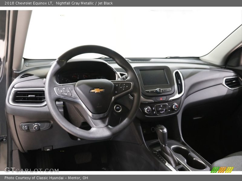 Nightfall Gray Metallic / Jet Black 2018 Chevrolet Equinox LT