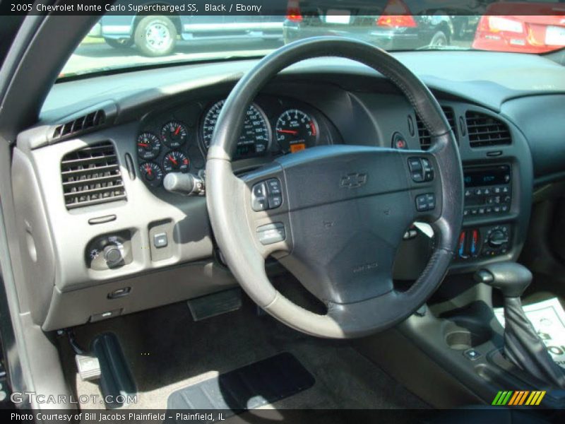 Black / Ebony 2005 Chevrolet Monte Carlo Supercharged SS