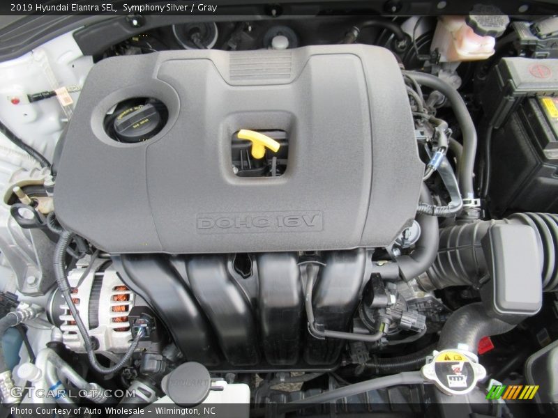 Symphony Silver / Gray 2019 Hyundai Elantra SEL