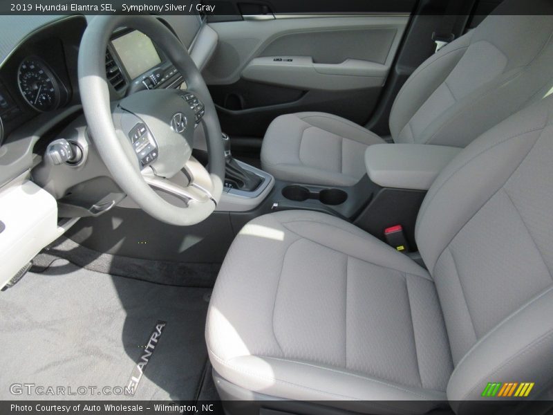 Symphony Silver / Gray 2019 Hyundai Elantra SEL