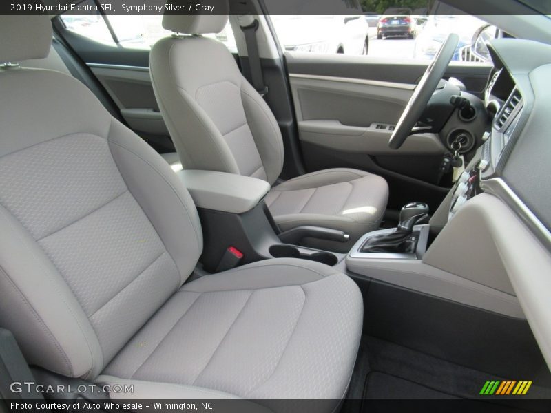 Symphony Silver / Gray 2019 Hyundai Elantra SEL