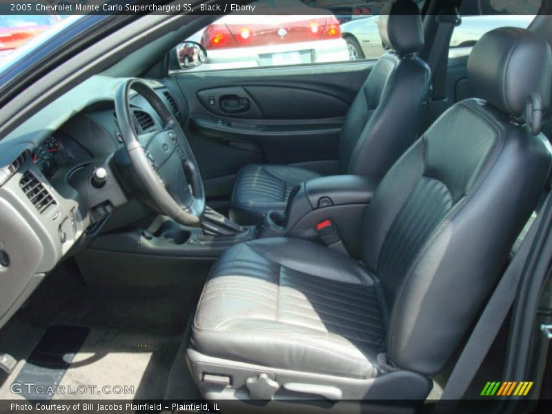 Black / Ebony 2005 Chevrolet Monte Carlo Supercharged SS