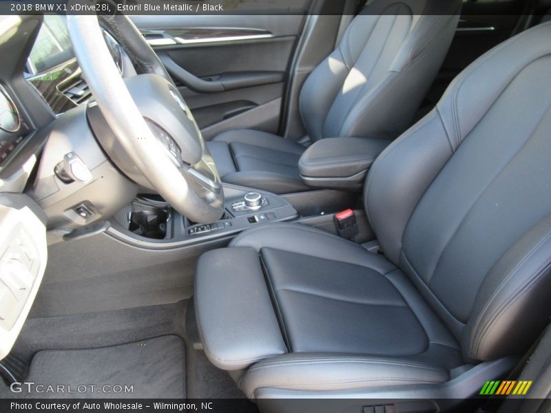 Estoril Blue Metallic / Black 2018 BMW X1 xDrive28i