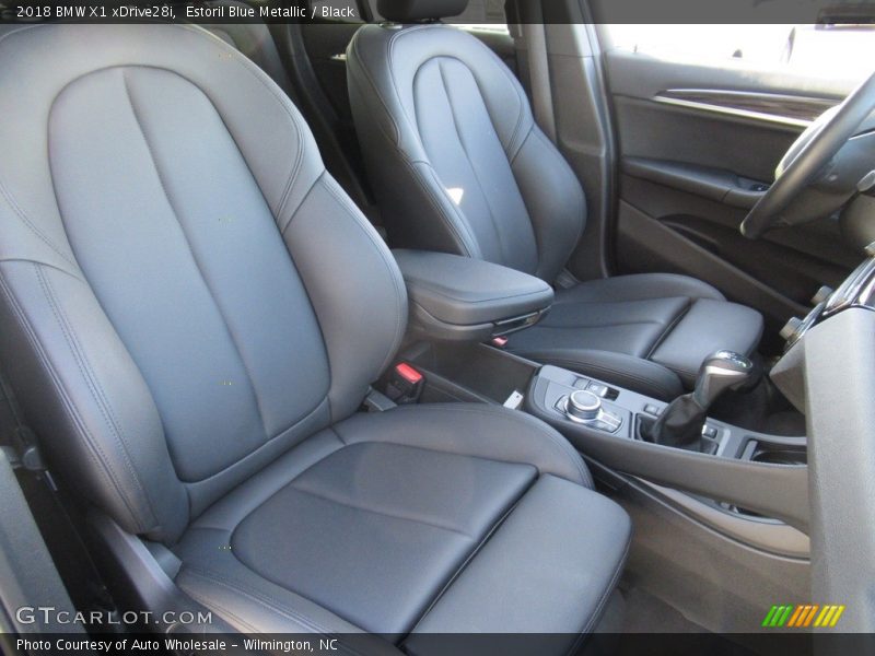 Estoril Blue Metallic / Black 2018 BMW X1 xDrive28i