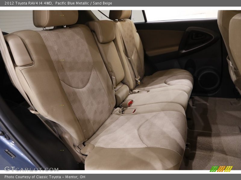 Pacific Blue Metallic / Sand Beige 2012 Toyota RAV4 I4 4WD