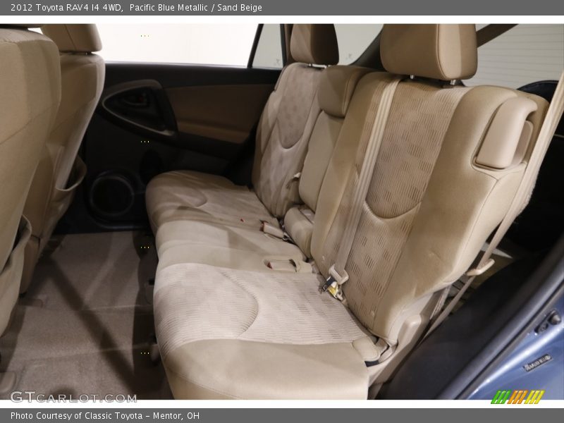 Pacific Blue Metallic / Sand Beige 2012 Toyota RAV4 I4 4WD
