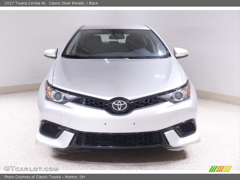 Classic Silver Metallic / Black 2017 Toyota Corolla iM