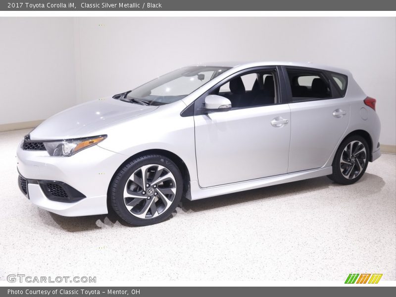Classic Silver Metallic / Black 2017 Toyota Corolla iM