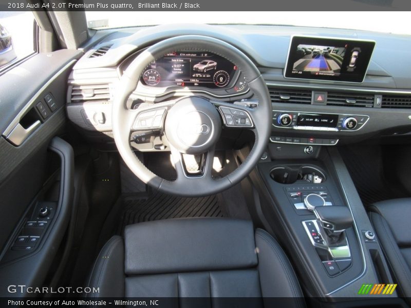 Brilliant Black / Black 2018 Audi A4 2.0T Premium Plus quattro