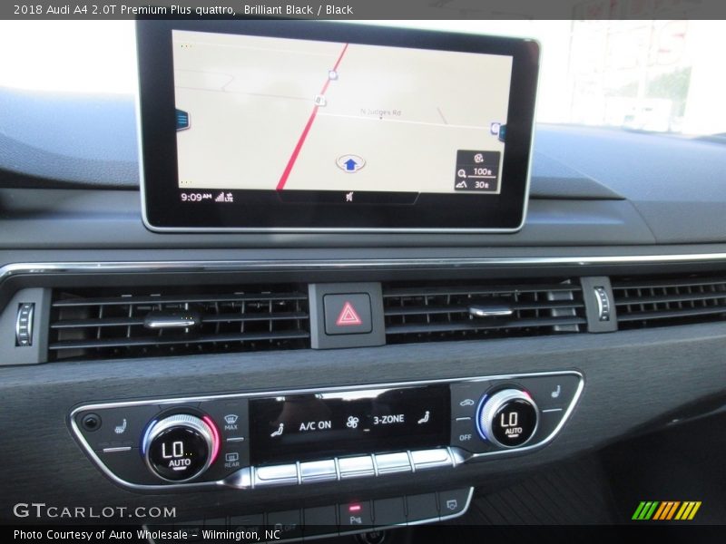 Brilliant Black / Black 2018 Audi A4 2.0T Premium Plus quattro