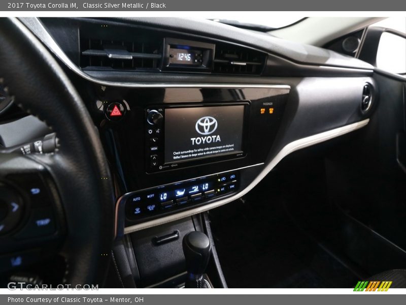 Classic Silver Metallic / Black 2017 Toyota Corolla iM