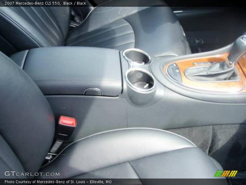 Black / Black 2007 Mercedes-Benz CLS 550