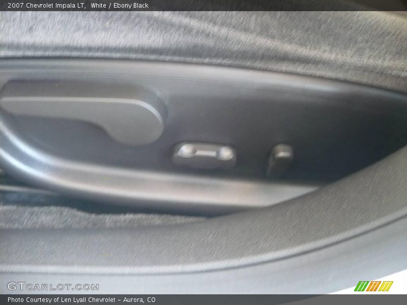 White / Ebony Black 2007 Chevrolet Impala LT