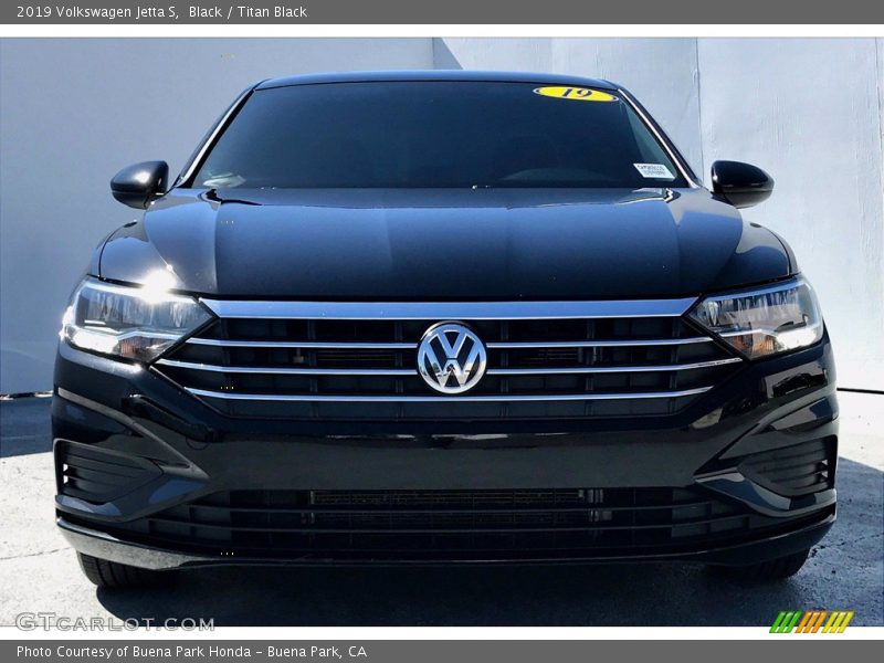 Black / Titan Black 2019 Volkswagen Jetta S