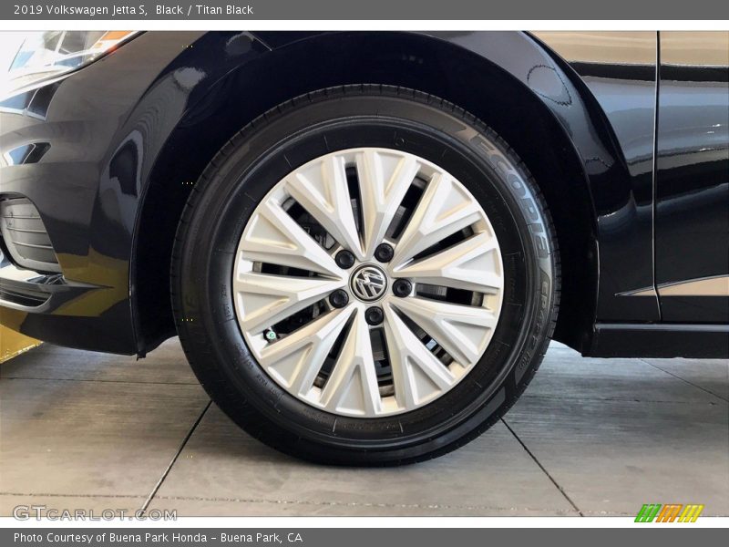 Black / Titan Black 2019 Volkswagen Jetta S