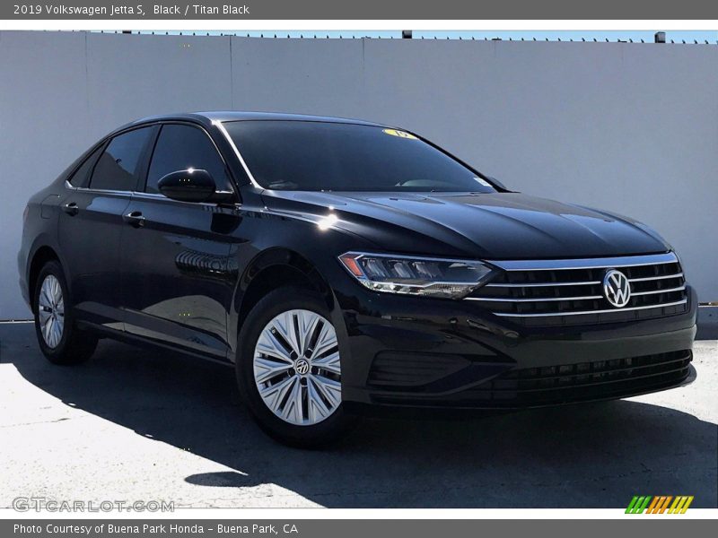 Black / Titan Black 2019 Volkswagen Jetta S