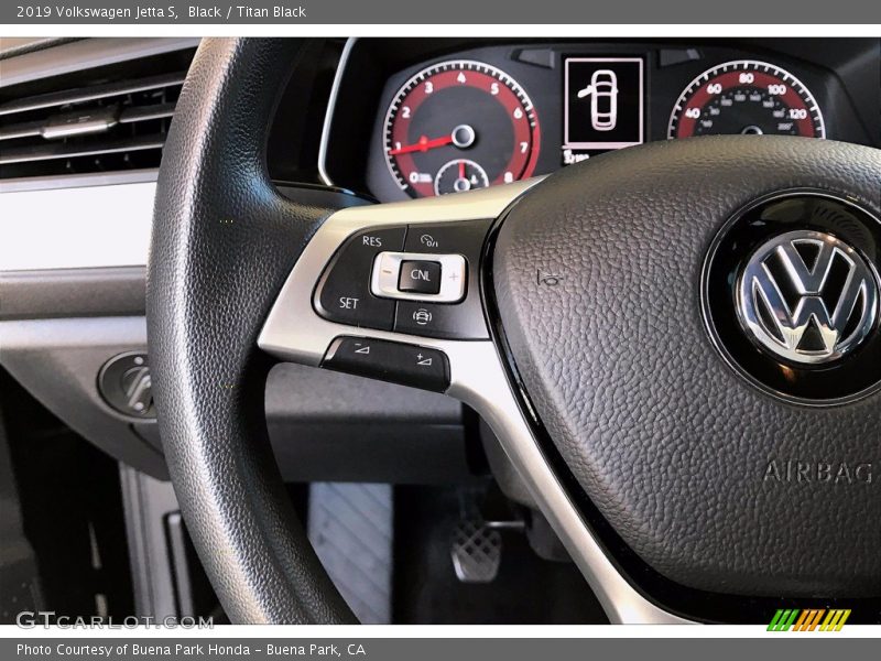 Black / Titan Black 2019 Volkswagen Jetta S