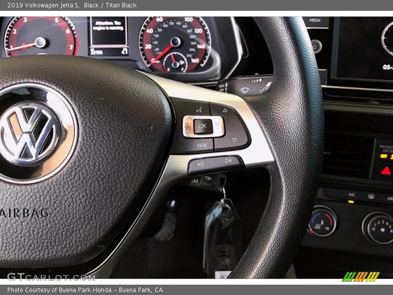 Black / Titan Black 2019 Volkswagen Jetta S