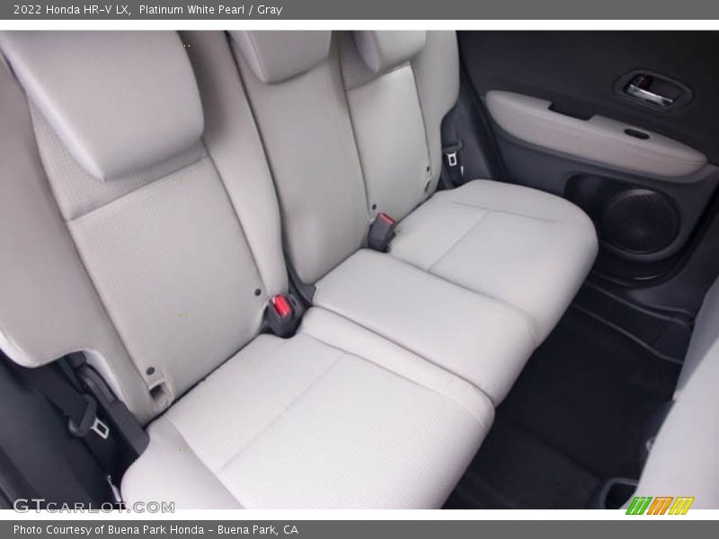 Rear Seat of 2022 HR-V LX