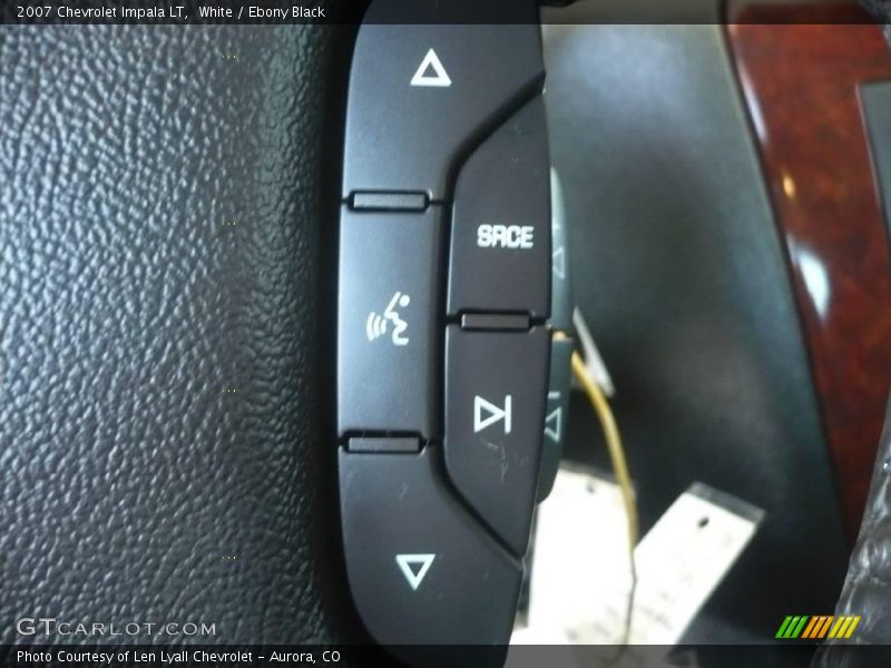 White / Ebony Black 2007 Chevrolet Impala LT