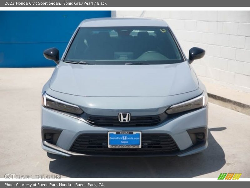 Sonic Gray Pearl / Black 2022 Honda Civic Sport Sedan