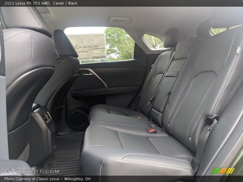 Caviar / Black 2021 Lexus RX 350 AWD