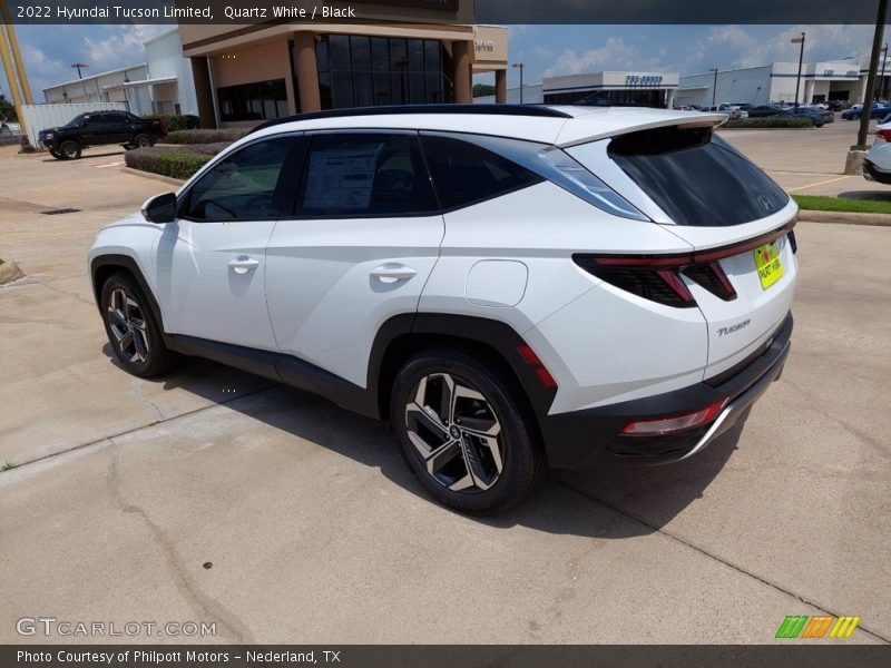 Quartz White / Black 2022 Hyundai Tucson Limited