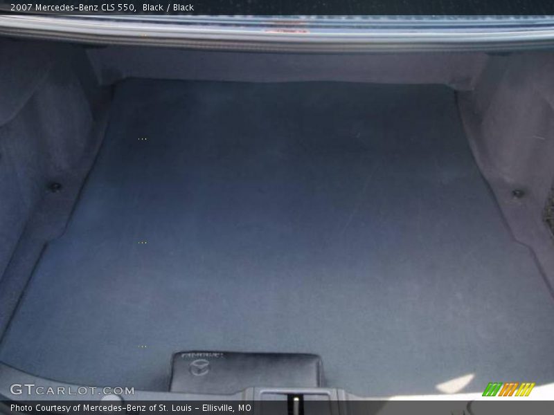 Black / Black 2007 Mercedes-Benz CLS 550