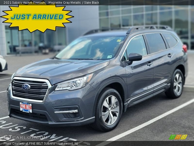 Magnetite Gray Metallic / Slate Black 2021 Subaru Ascent Premium