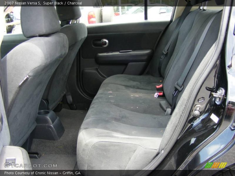 Super Black / Charcoal 2007 Nissan Versa S