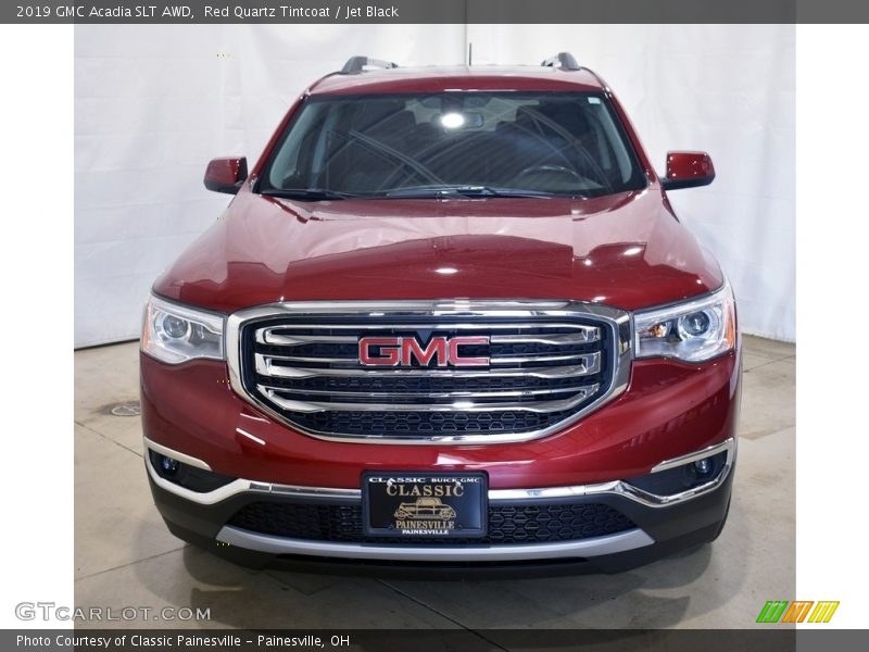 Red Quartz Tintcoat / Jet Black 2019 GMC Acadia SLT AWD