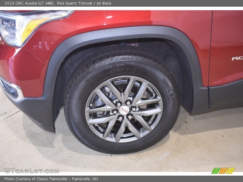 Red Quartz Tintcoat / Jet Black 2019 GMC Acadia SLT AWD