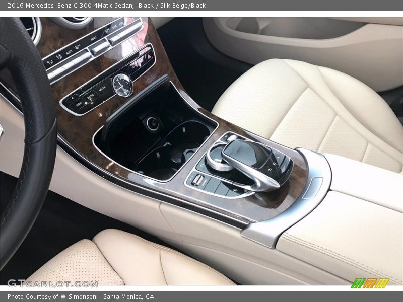 Black / Silk Beige/Black 2016 Mercedes-Benz C 300 4Matic Sedan