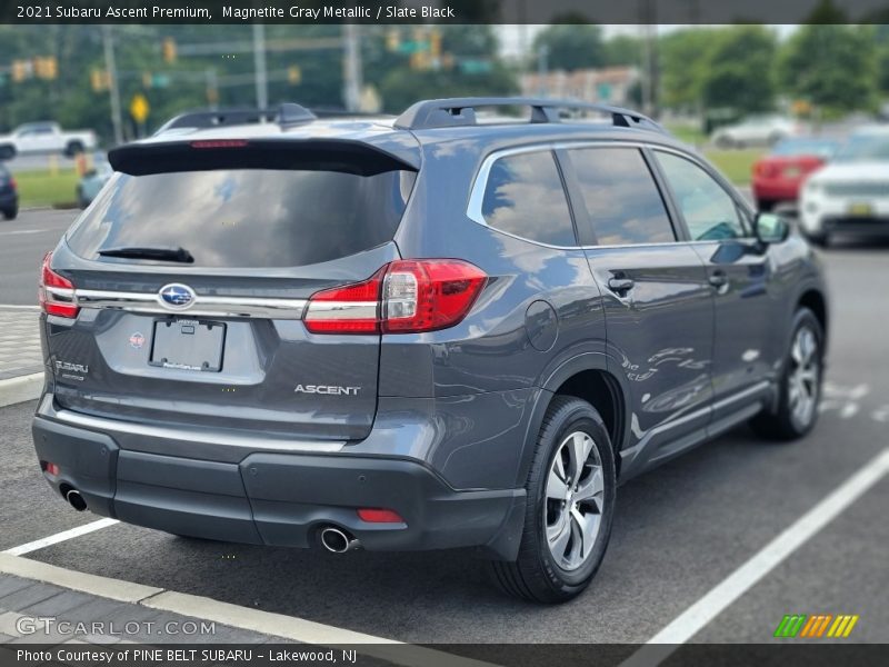 Magnetite Gray Metallic / Slate Black 2021 Subaru Ascent Premium
