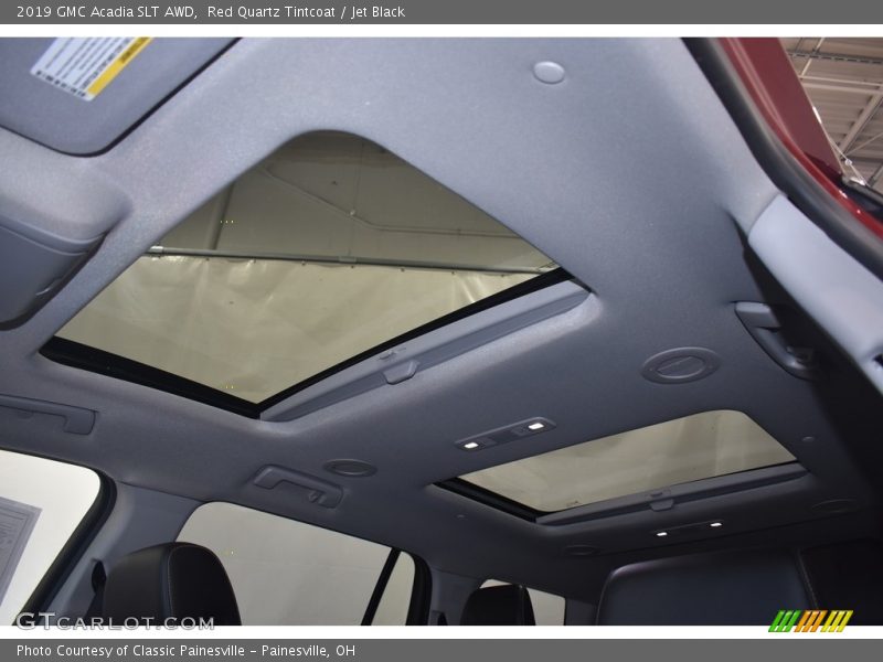Red Quartz Tintcoat / Jet Black 2019 GMC Acadia SLT AWD