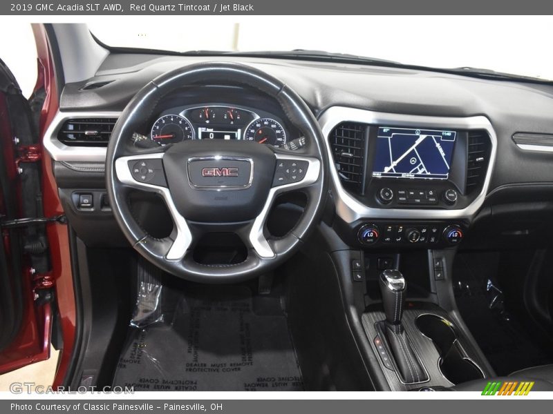 Red Quartz Tintcoat / Jet Black 2019 GMC Acadia SLT AWD