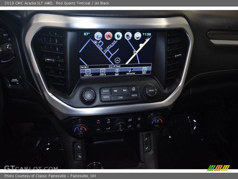 Red Quartz Tintcoat / Jet Black 2019 GMC Acadia SLT AWD