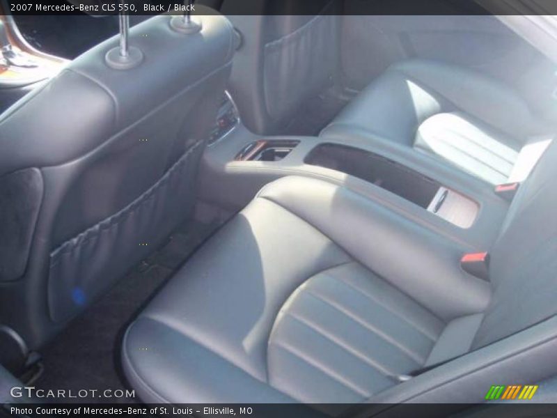 Black / Black 2007 Mercedes-Benz CLS 550