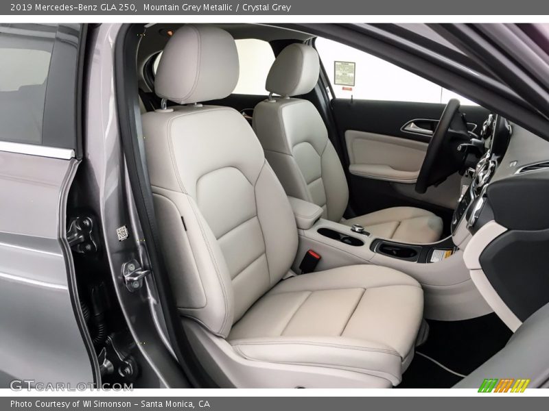 Front Seat of 2019 GLA 250