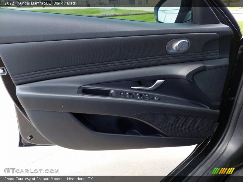 Black / Black 2022 Hyundai Elantra SEL