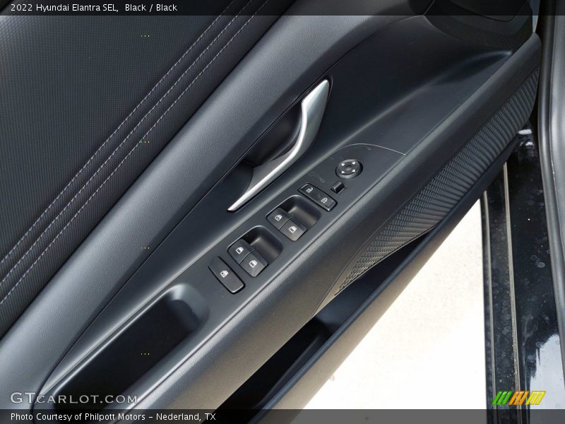 Black / Black 2022 Hyundai Elantra SEL
