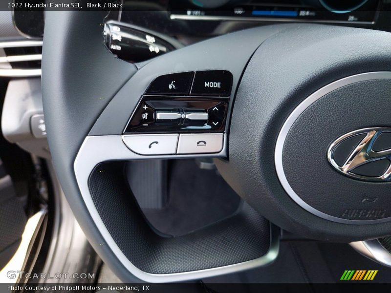 Black / Black 2022 Hyundai Elantra SEL