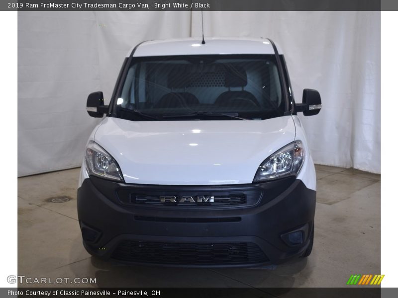 Bright White / Black 2019 Ram ProMaster City Tradesman Cargo Van