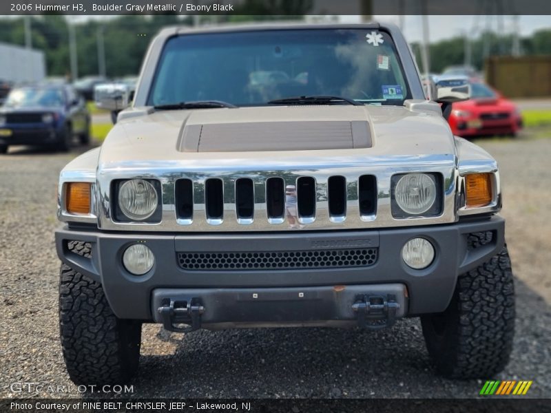 Boulder Gray Metallic / Ebony Black 2006 Hummer H3