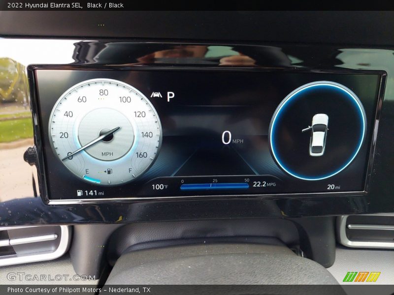 Black / Black 2022 Hyundai Elantra SEL