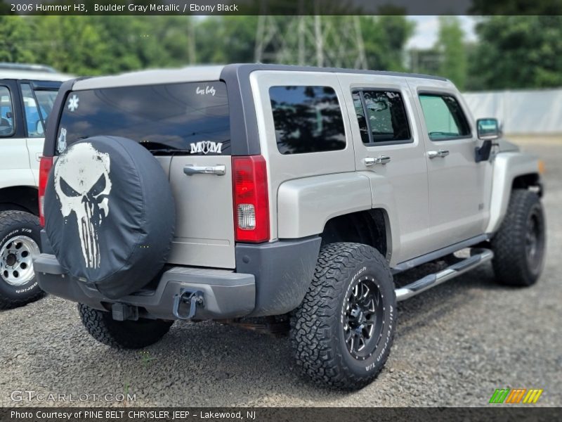 Boulder Gray Metallic / Ebony Black 2006 Hummer H3