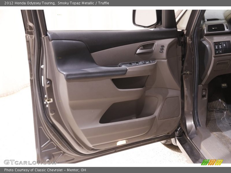 Smoky Topaz Metallic / Truffle 2012 Honda Odyssey Touring