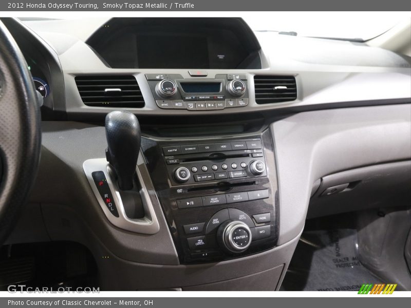 Smoky Topaz Metallic / Truffle 2012 Honda Odyssey Touring
