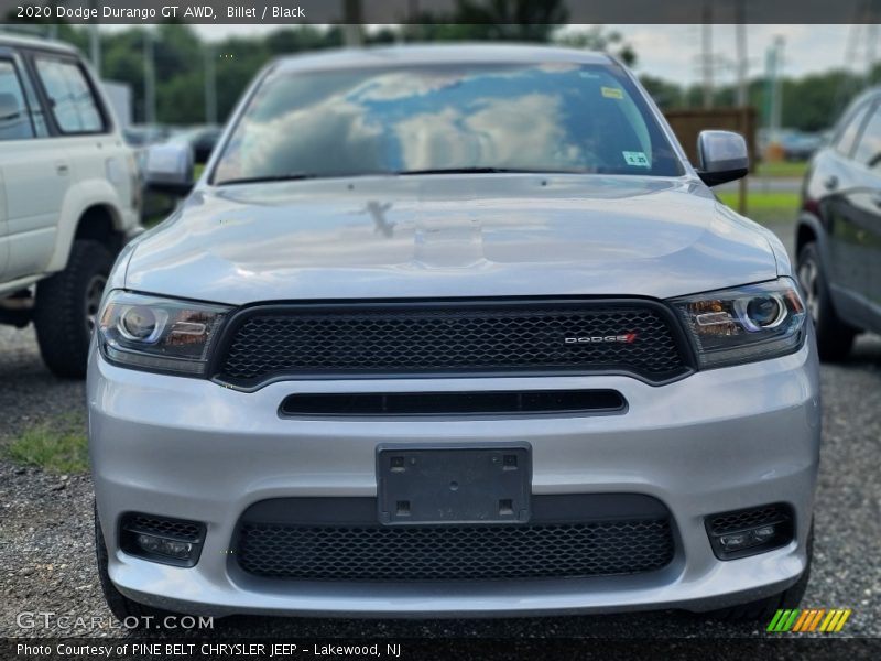 Billet / Black 2020 Dodge Durango GT AWD