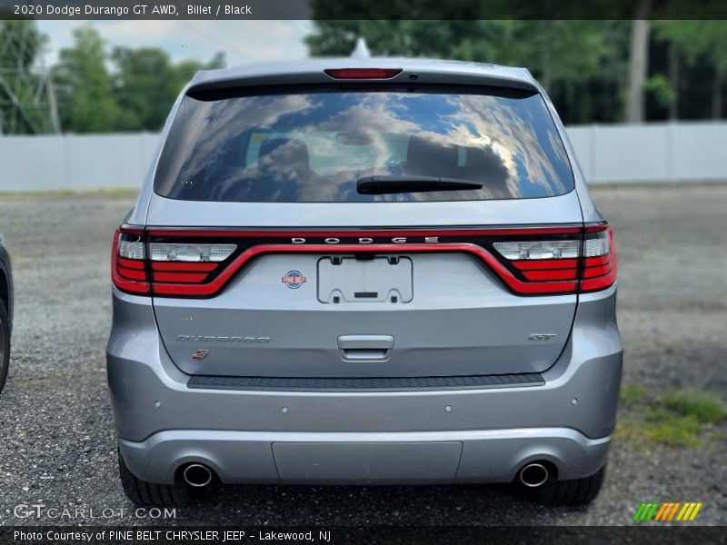 Billet / Black 2020 Dodge Durango GT AWD